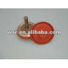 poppet valve rubber to metal moulding